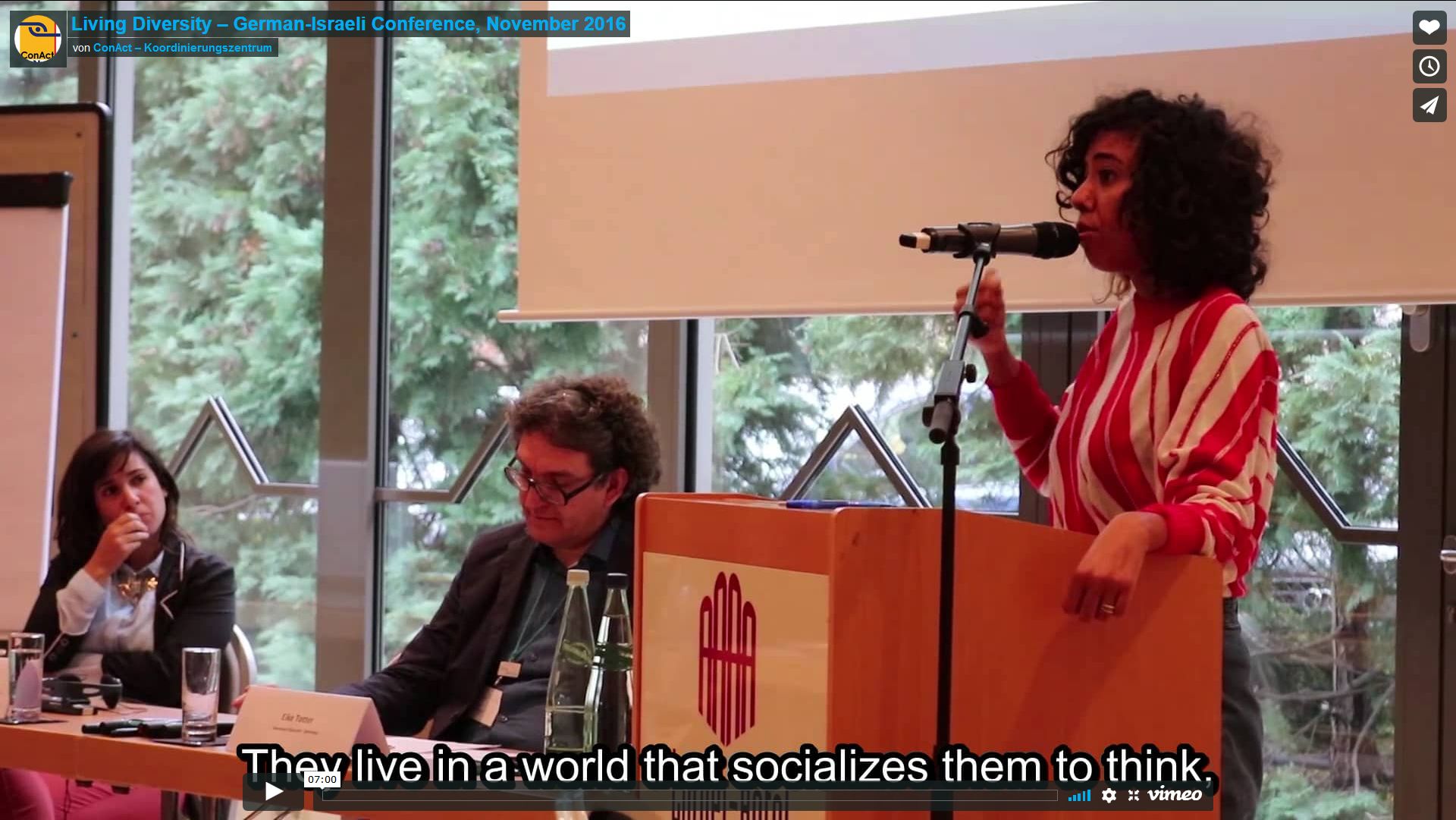 Living Diversity – German-Israeli Conference, November 2016